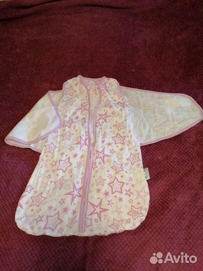 Пеленка кокон на липучках