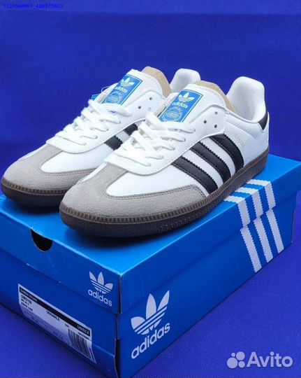 Кеды Adidas samba vegan (41-45) (Арт.88554)