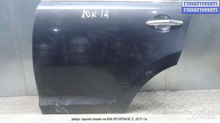 Дверь зад/лево Kia Sportage III (SL), 2011 1.7 Дизель