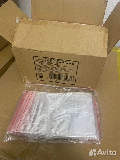 Грипперы (Zip-Lock пакеты) 80*120 / 30мкм