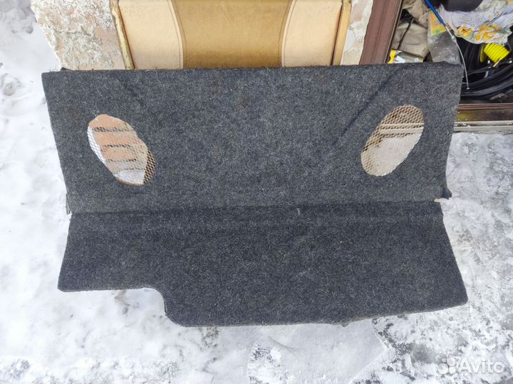 Деревянная задняя полка на ваз 2112