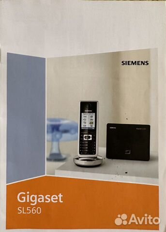 Радиотелефон Siemens Gigaset SL560