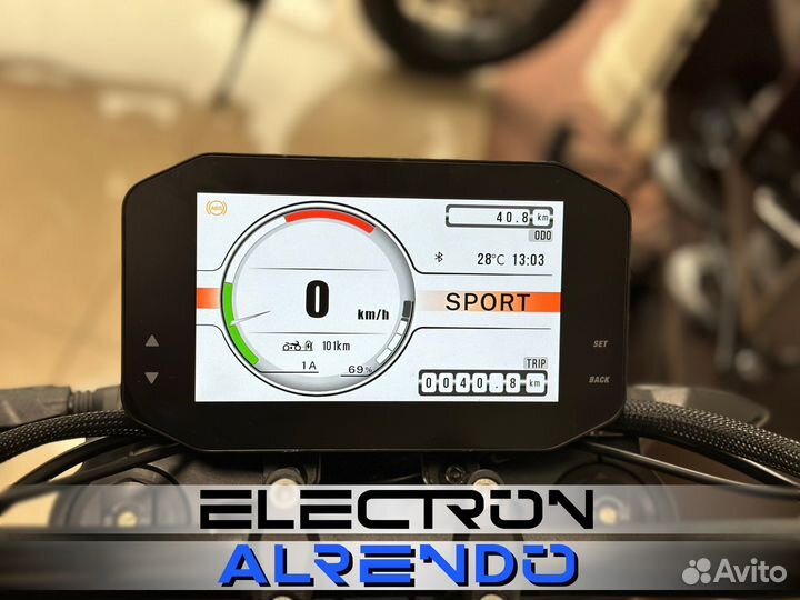 Электробайк Alrendo TS Bravo