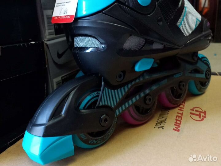 Роликовые коньки tech team 