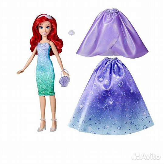 Кукла Дисней Принцесса Гламурная Ариэль Hasbro F4