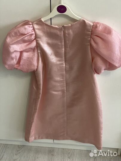 Праздничное платье блестящее для девочки