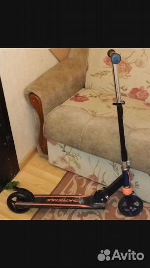 Самокат более 100кг. и с амортизатором до 80кг