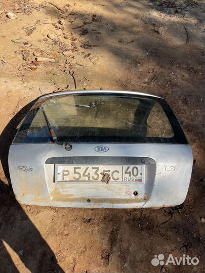 Крышка багажника kia rio 1 универсал