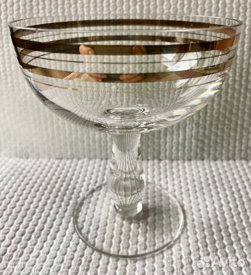 Креманка СССР с позолотой