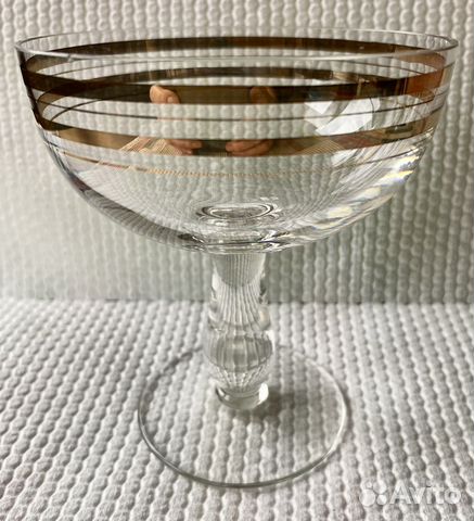 Креманка СССР с позолотой