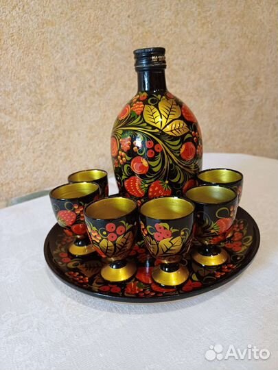 Графин с рюмками СССР