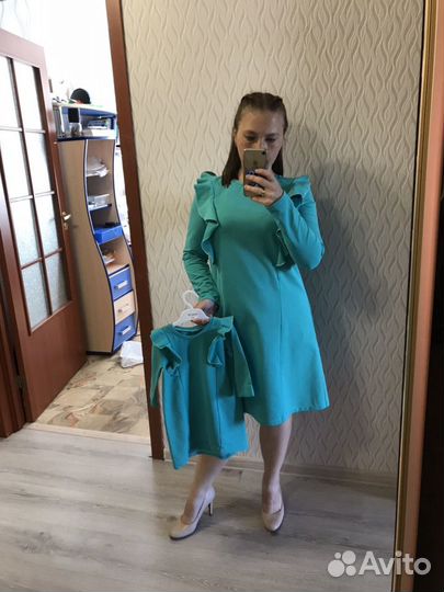 Платья для мамы и дочки