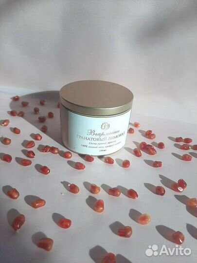 Свеча соевая с ароматом 