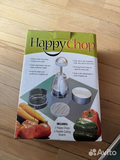 Измельчитель happy chop новый