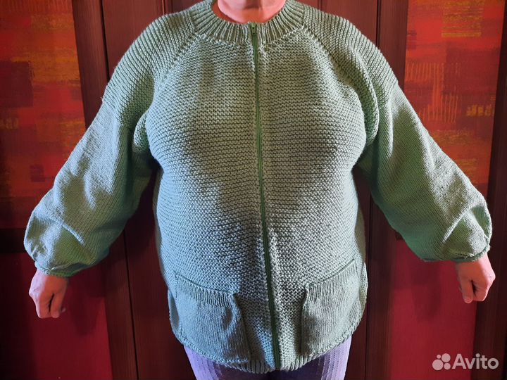 Кофты вязанные 68-70
