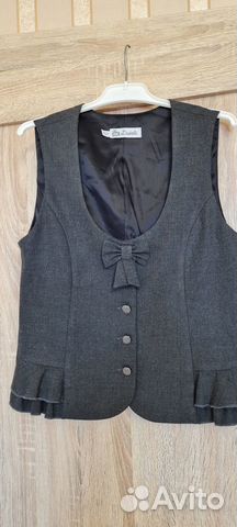 Жилетка школьная для девочки Дували/Дювали 152