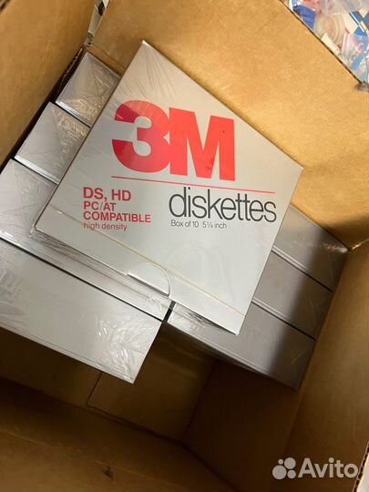 Дискеты 5.25 3M новые