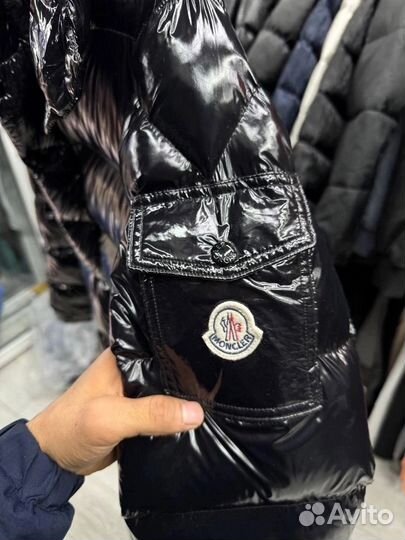 Пуховик мужской длинный Moncler