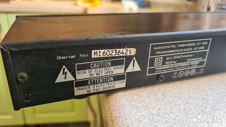 Таймер pioneer dt-555