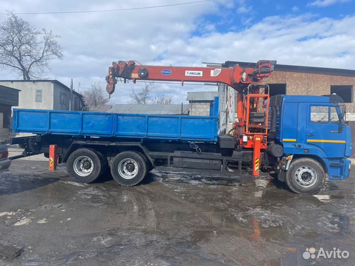 КАМАЗ 65117-N3 с КМУ, 2013