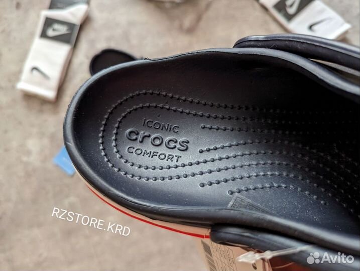 Crocs синие (41-46) + джибитсы