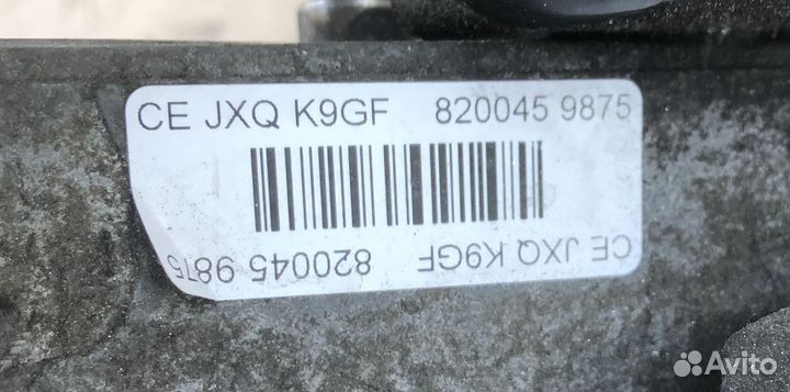 Рено Клио 3 механическая кпп 1,5DCI JR5124