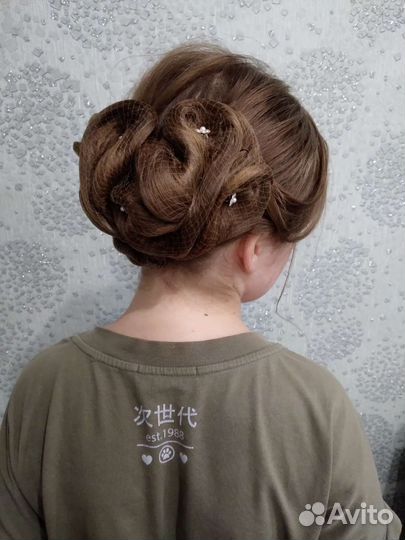 Прически на турниры и торжества