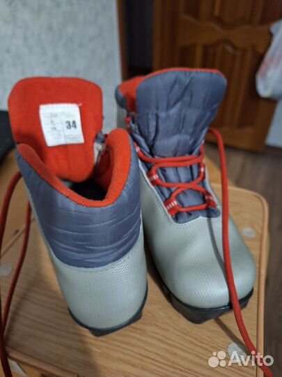 Лыжные ботинки nordway 34 размер