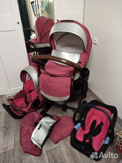 Коляска тутис нанни 3 в 1