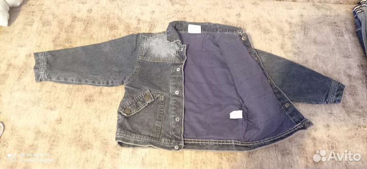 Джинсовая куртка для мальчика