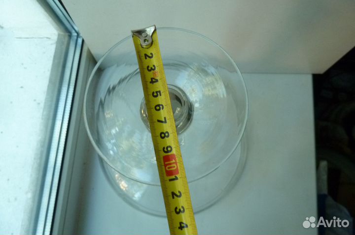 Ваза на ножке. Фруктовница. до 1917-го стекло