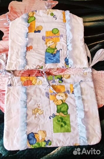 Бортики в детскую кроватку