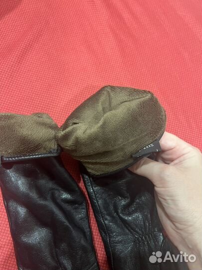 Перчатки женские кожаные 7 размер