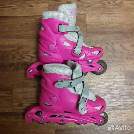 Ролики детские RE:Action 32-35, + шлем