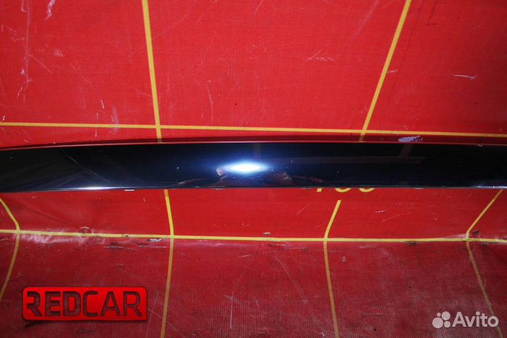 Накладка бампера заднего хром Mercedes W166 ML (11