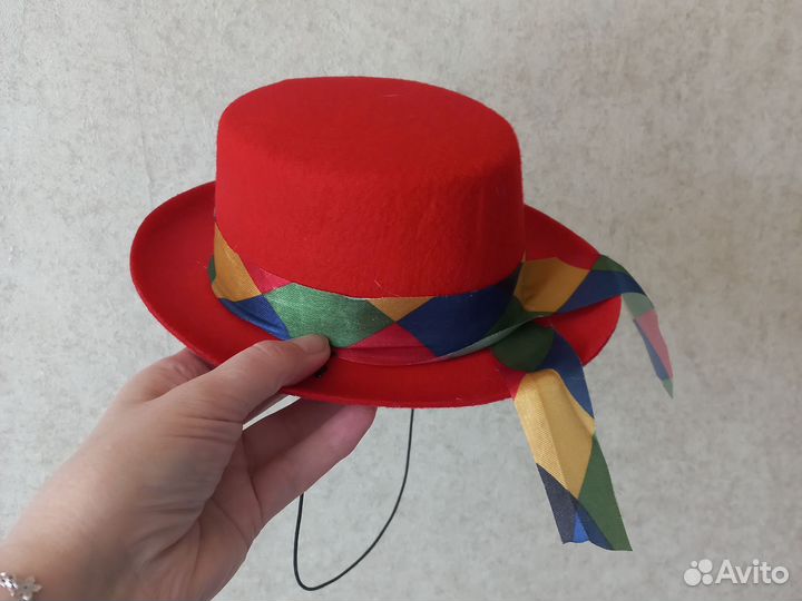 Шляпки карнавальные маленькие
