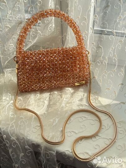 Сумочка хрустальная