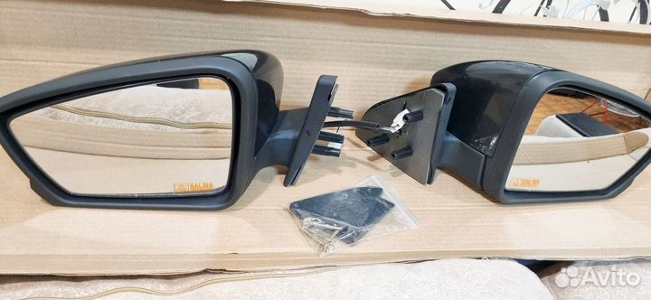 Зеркало заднего вида Лада Гранта с повторителем
