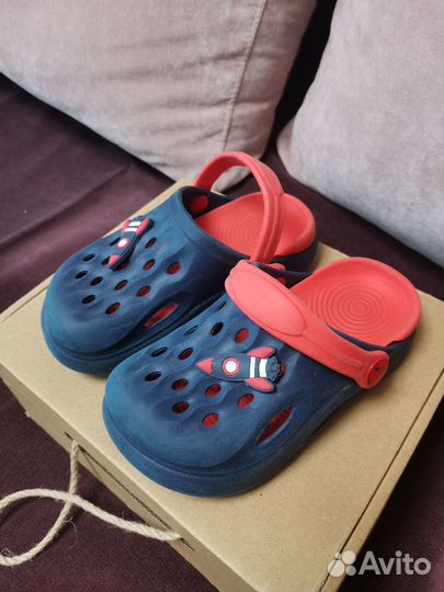 Сланцы детские 27 размер (крокс)