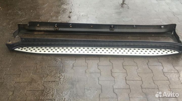 Пороги Mercedes 164 GL ML W164 X164 накладки ступе