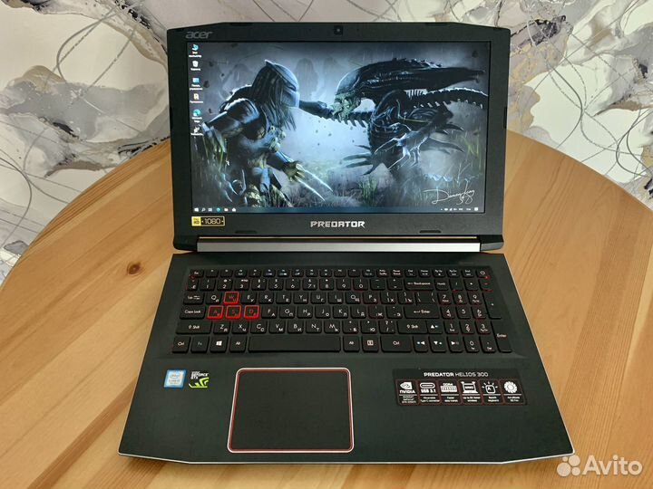 Acer Predator i5/16gb/GTX 1050Ti 4gb