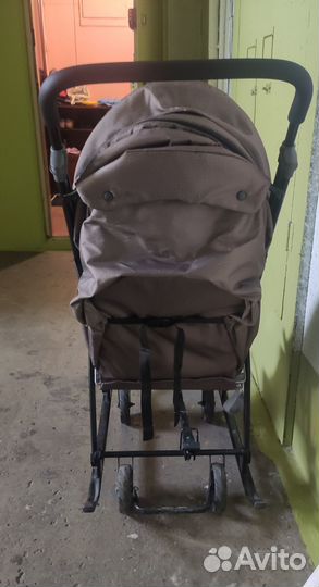 Детские санки коляска