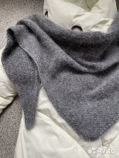 Бактус, шарф из пуха норки