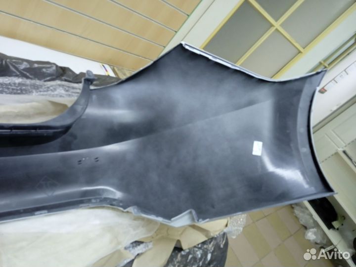 Бампер задний KIA RIO (2011-2015) белый