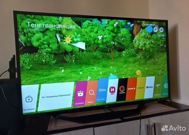 Большой WebOS SMART TV LG 49-50