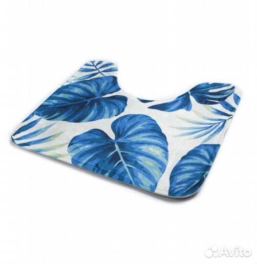 Набор ковриков для ванной и туалета Доляна новый