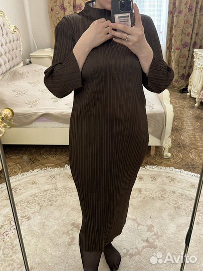 Платье плиссе