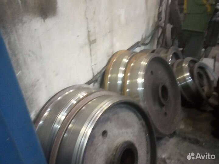 Наплавка крановых колёс