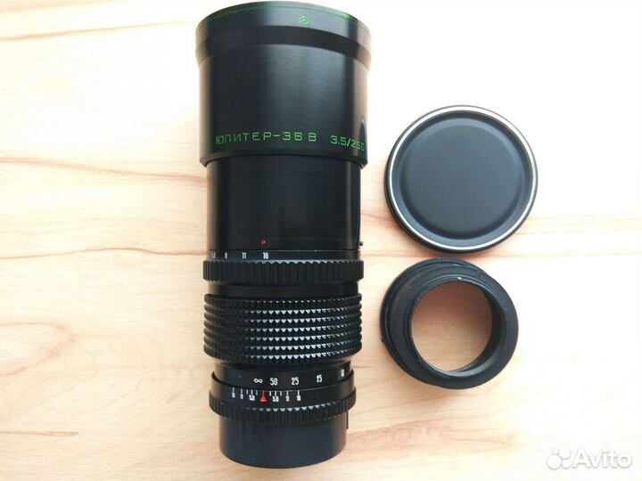 Объектив Юпитер 36В 3.5/250 новый