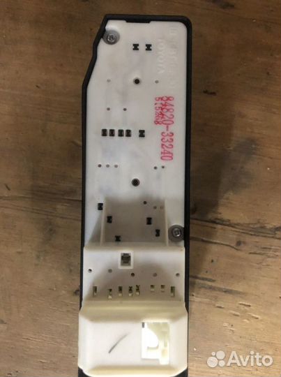 Блок управления стеклоподъемниками